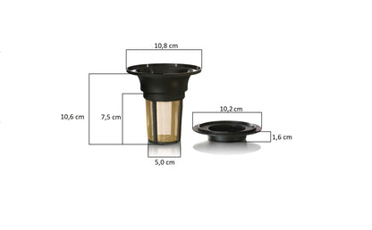ChocolaTea™ Reusable Brew Basket- Large-Global Teas, LLC-Retail Price,Tag: Infusers,Teaware